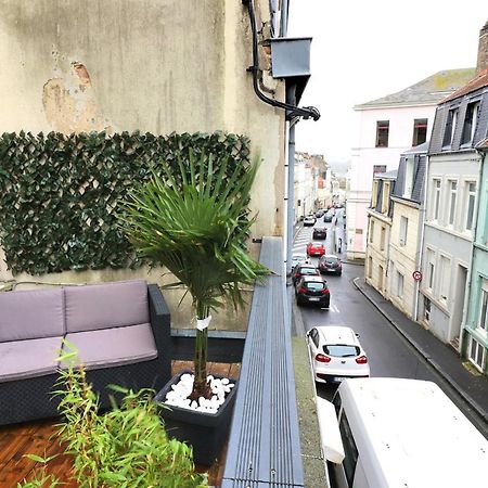 Grand Studio Terrasse Centre Historique Restaurant Nausicaa Boulogne-sur-Mer Dış mekan fotoğraf